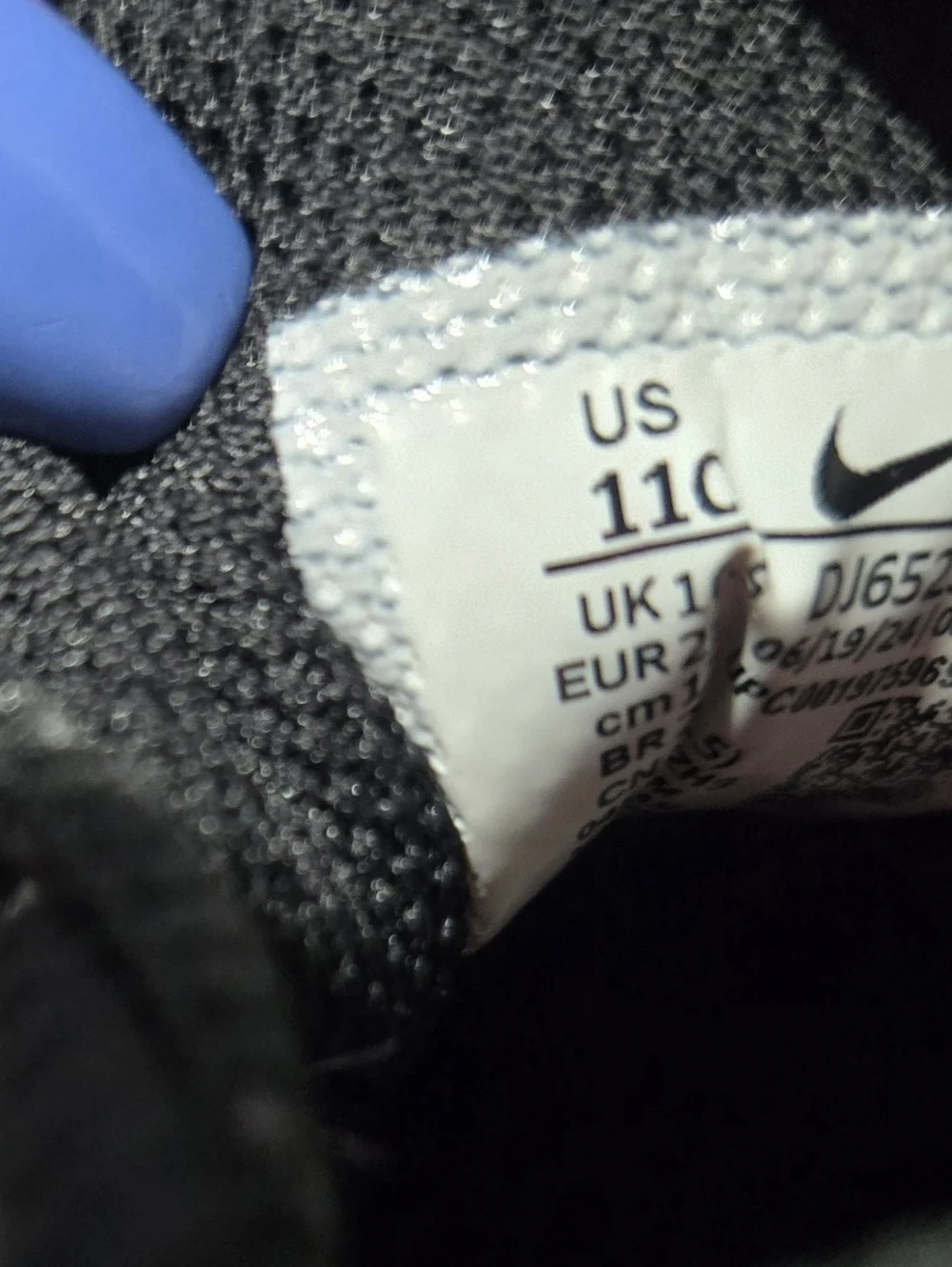 Black Kids NIKE baseball Cleats - Picture 9 of 9